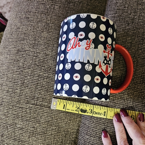 Disney Cruise Line Ahoy Minnie Mouse Sailor Mug - Picture 4 of 7